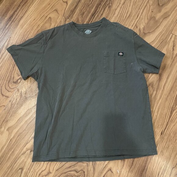 Dickies Pocket Tee S/S T-Shirt Uomo, Blu Scuro, XXXL, 100% Cotone, Con Tasca